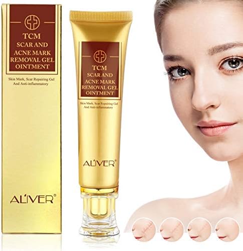 Scar Removal Cream-Advanced Treatment for Face & Body, Old & New Scars from Cuts, C-Sections & Surgeries, Acne Spots, Stretch Mark with Natural Herbal Extracts Formula（30ml）