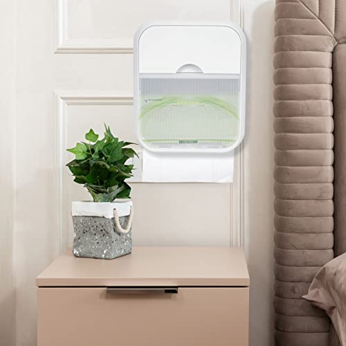Caja de pañuelos de pared PRETYZOOM impermeable contra salpicaduras 7