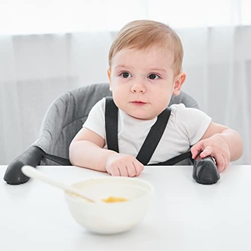 PandaEar Baby Table Chair Hook on Seat| Clip on High Chair Booster Seat for Home or Travel| Portable Fold-Flat High Load Design