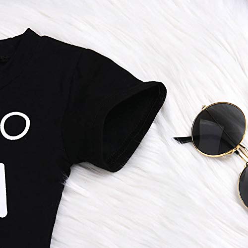 Conjunto de roupas para bebês meninos com letras engraçadas estampadas e calças de camuflagem para m