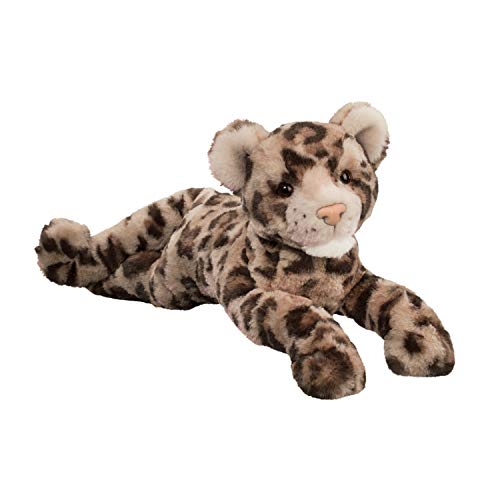 Douglas Saffron Leopard Cub Plush Stuffed Animal - 20 inch Long Without Tail
