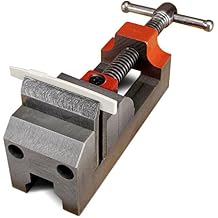 StewMac Nut and Saddle Vise Specialized Steel Vise for Easier & Faster Guitar Nut and Saddle Shaping Tool for Luthiers with Angled Jaws and Undercut Clamping Design
