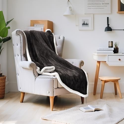 YUSTAL Electric Heated Throw Blanket 50x60 Inch - Super Soft
