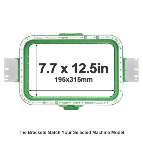 Aro magnético 200x320mm MaggieFrame bastidor para bordar en PooLin EOM EOV 5
