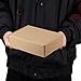 PHAREGE 9x6x2 inch Shipping Boxes Bulk 50 Pack Brown, Tab Lock Tuck Top Mailer Boxes for Packaging Small Business, Small Cardboard Gift Boxes for Wrapping Mailing Present