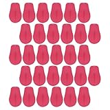 FRCOLOR 30 Stück Kleine Künstliche Puppenzungen aus Kunstharz Realistische Selbstgemacht Zungen für Hundepuppen Vielseitiges Puppenzubehör zur Dekoration und Puppenherstellung