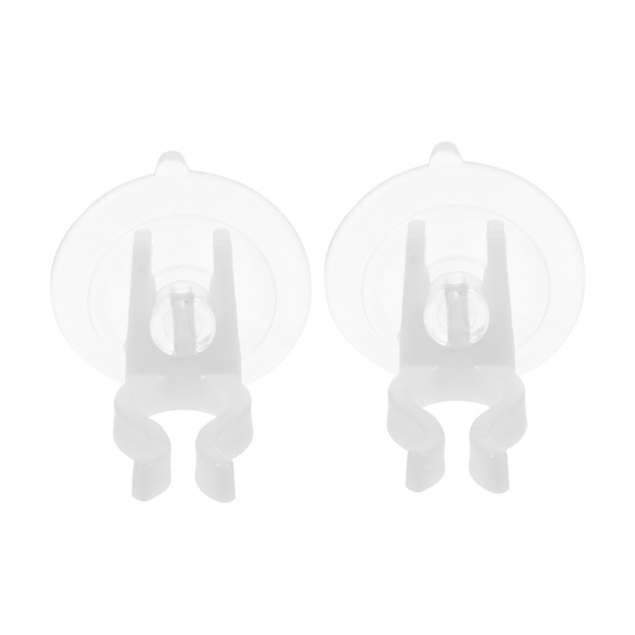 Hemoton 2pcs Window Candle Holder Clamps Suction Cups Christmas Lights Holders for Glass Tiles and Walls