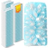Swilsweep 80 Count Dusters Refills Compatible with Swiffer Duster, 180° Disposable Multi Surface Feather Dusters, Microfibre Dusters for Cleaning, Unscented