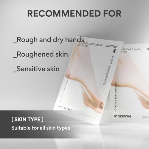 Innisfree Special Care Mask Foot 20ml, Intensive moisturizing foot mask - Image 7