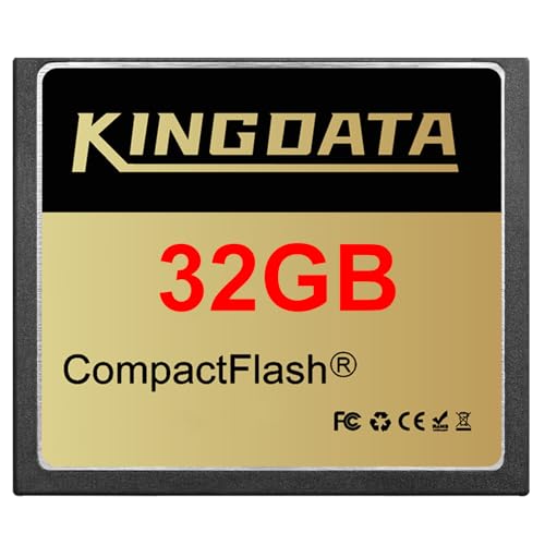 KINGDATA Compact Flash 32GB CF400X FAT32 Type I �Y�Ɨp �H�Ɨp�@���r���e�[�W�f�W�J����
