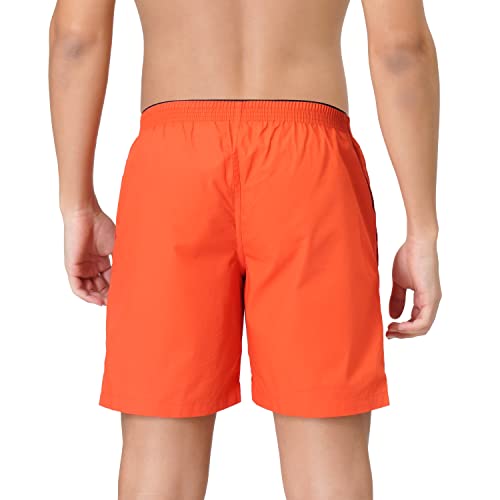 Image of U.S. POLO ASSN. Mens Solid Cotton Mid Rise Boxers - Pack of 1