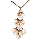 Glitzernde Konplott Halskette zu Party und Abendgarderobe in der Farbe pink. Ideal auch als Brautschmuck • limitierte Stückzahl ✓ Schnelle Lieferung ☆ Top Bewertungen