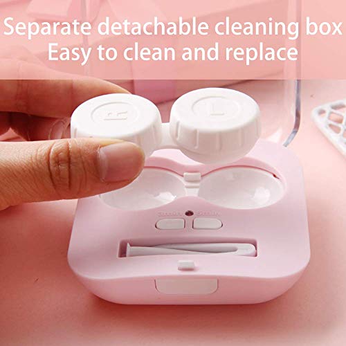 image for ofone Contact Lens Cleaner, Portable Contact Lens Cleaner Kit Daily Ca