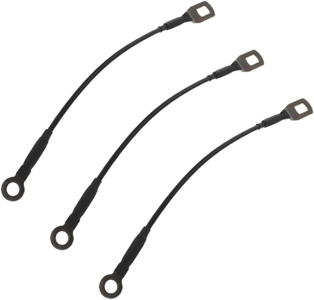 3pcs Heavy-Duty Tailgate Cable Support for Pickup SUV Car Rear Lift Support Straps Truck Tailgate Replacement Cable