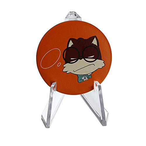Hipiwe 15 Packs Acrylic Easel Stands Clear Mini Coin Display Easel Holder for Displaying Air-Tite Coins Pocket Watches Capsules Challenge Medals Casino Chips,2.16 Inch Tall by Hipiwe - Image 9