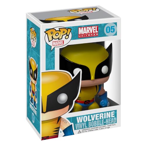 POP Funko Vinyl: Marvel : Wolverine - X-Men - Figura de Vinilo Coleccionable - Idea de Regalo - Mercancia Oficial - Juguetes para Niños y Adultos - Movies Fans - Muñeco para Coleccionistas