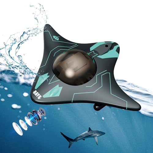 Image of 6 Channel RC Boat Waterproof Mini Equipped with WiFi Camera for Real-time Shooting in Pools and Lakes, Great Birthday Gift for Kids