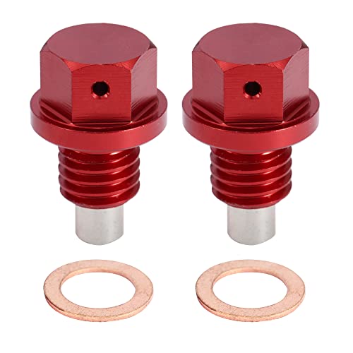 X AUTOHAUX Vis Vidange M12 x 1,75 Bouchon Carter d'huile