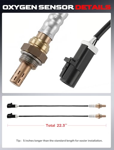 Sensor de Oxígeno Upstream Downstream para Ford y más miniatura 3