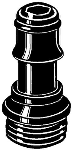 GROHE Kupplungsstück (wassersparend, Verbindungsstück zu neuer Handbrause und Schlauch, mit Durchflusskonstanthalter, max. Durchflussmenge 9,5 l/min), dunkelgrau, 28637XX0