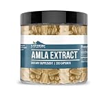 Earthborn Elements Amla Extract 200 Capsules, Pure & Undiluted, No Additives