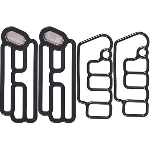 HIHIAV 15815-R70-A01 15845-R70-A01 918-056 Cylinder Head VVT VTEC Solenoid Spool Valve Gasket for Acura RDX Honda Accord Crosstour Odyssey Pilot 3.5L 2008 2009 2010 2011 2012 2013 2014 2015 2016 4PCS Cover