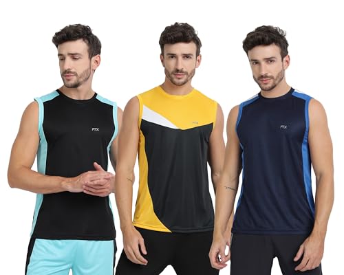 Image of FTX Men's Solid Regular Fit T-Shirt