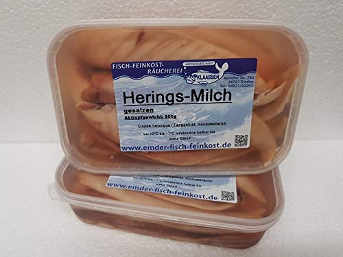 GreetFish Gesalzene Salzherings-Milch, 500g
