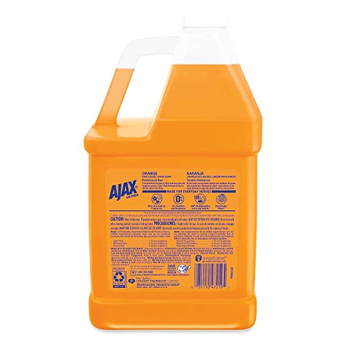 Ajax Ultra Professional Triple Action, Pot & Pan Degreaser, Orange, 1 Gallon #TOP3