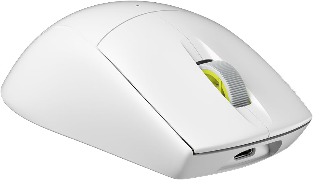 CORSAIR M75 AIR Wireless Ultra-Light FPS Gaming Mouse – 26,000 DPI – Ultra-Fast Input – Symmetric Shape – iCUE Compatible – PC, Mac – White