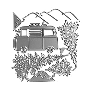 XAGMODSHN Stanzform Auto, Baum, Weihnachtsmotive