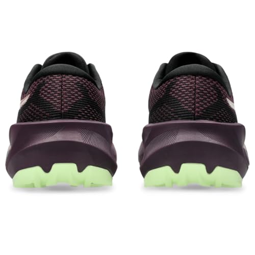 ASICS Women's Trabuco 14 Running Shoes - Black/Dark Aubergine, Size 8 angle 6