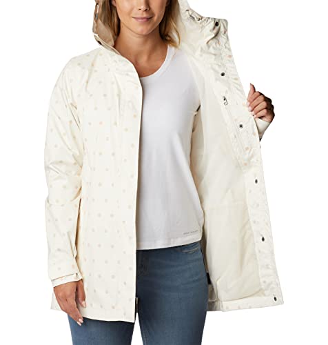 Columbia Women's Splash A Little Ii Jacket, Chalk Swell Dots Print, Medium #TOP18