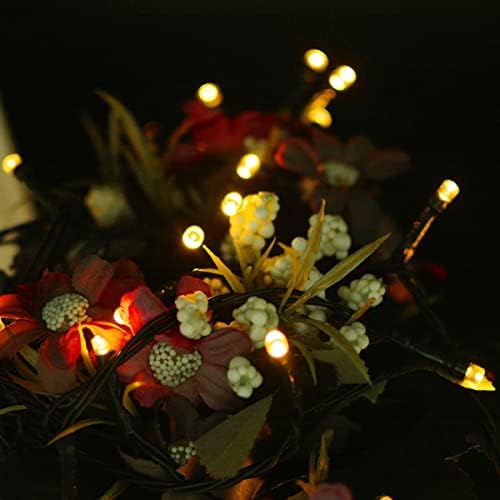 Grezea 2 Packs Solar Fairy Lights Outdoor, 22M/72ft 200 LED Solar Powered Garden Lights Outside 8 Modes Waterproof Solar String Lights for Trees Patio Fence Wedding Party Christmas Decor (Warm White)