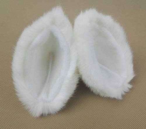 Hot Sweet Lovely Anime Halloween Cosplay Fancy Neko Cat Ears Hair Clip White #TOP3