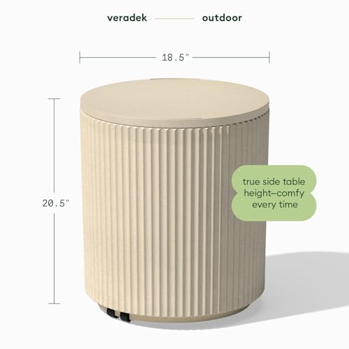 Image of Veradek Cooler Side Table - Outdoor Cooler Table and Ice Chest