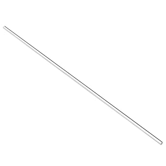 uxcell Acrylic Round Rod,Clear,5/32 Diameter 10inch247mm Solid Plastic PMMA Bar