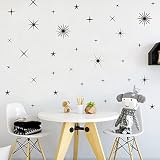 Star Twinkle Wall Stickers - Removable Wall Decals - Star Wall Decals, Space Wall Sticker, Space The