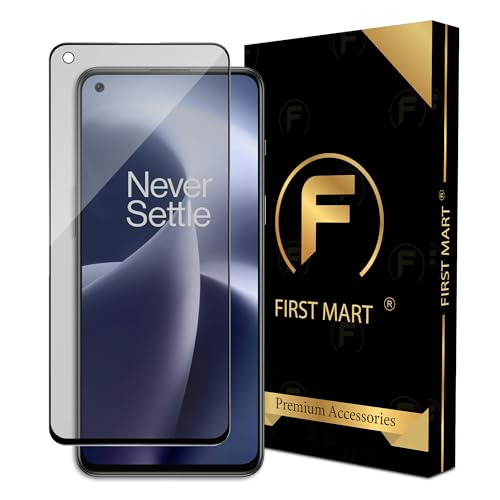 Image of FIRST MART Military-Grade Matte Tempered Glass for OnePlus Nord 2T, Nord 2 and Nord CE - 9H Screen Protector, Anti-Glare Protection, Scratch-Resistant, Bubble-Free (1 Pack)