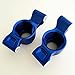 Aluminum Rear Axle Carriers Blue for Traxxas 1/10 MAXX Maxx Slash 8952