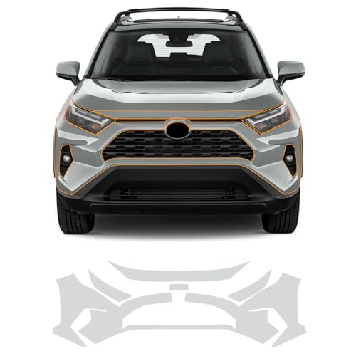 FDAIUN PPF Clear Car Pre-Cut Paint Protective Film for Toyota RAV4 Hybrid 2019-2024 8.5mil TPU Self Adhesive Rainproof Waterproof HD Scratch Exterior Accessories
