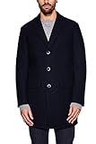  ESPRIT Collection 127eo2g007 Abrigo, Azul (Navy 400), Large (Talla del Fabricante: 50) para Hombre