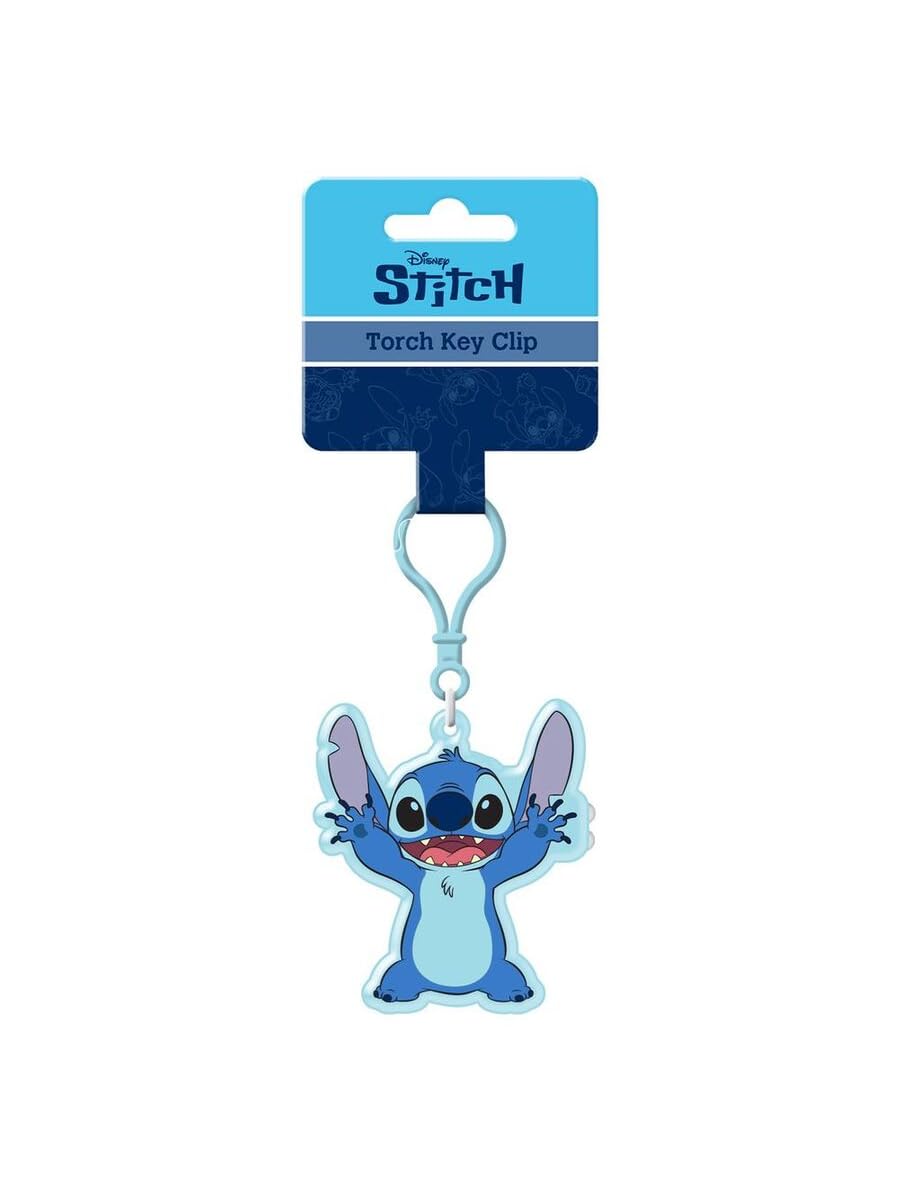 Pyramid Unisex Multicolor Torch Key Clip - Disney Stitch