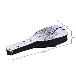 Housse de transport pour guitare acoustique folk classique 104 et 106 cm – Housse de transport en PU – Résistante à l… - Les Beatles, Paul McCartney, John Lennon, RIngo Starr, George Harrison Housse de transport pour guitare acoustique folk classique 104 et 106 cm - Housse de transport en PU - Résistante à l… – Image 4