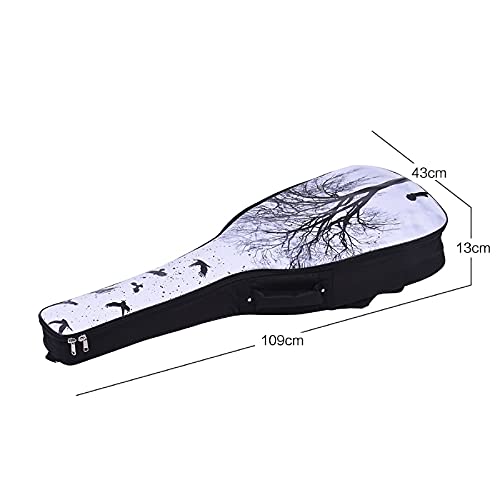 Housse de transport pour guitare acoustique folk classique 104 et 106 cm – Housse de transport en PU – Résistante à l… - Les Beatles, Paul McCartney, John Lennon, RIngo Starr, George Harrison Housse de transport pour guitare acoustique folk classique 104 et 106 cm - Housse de transport en PU - Résistante à l… – Image 5