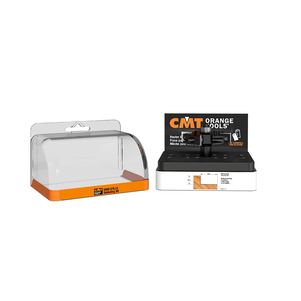 CMT ORANGE TOOLS 660.570.11 FRESA A GRADINO C/COLT. HW Z4 S=12 D=57x12x66 DX