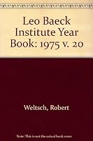 Leo Baeck Institute Yearbook 0436244284 Book Cover