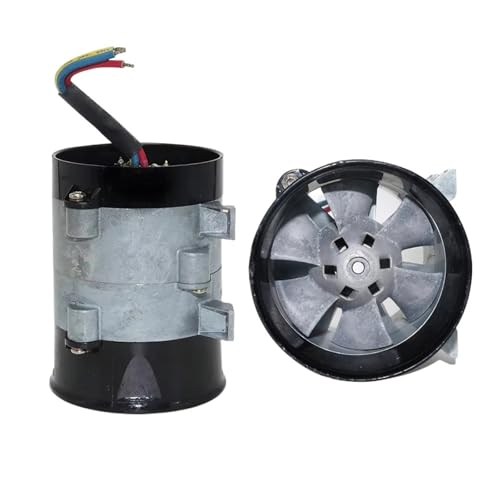 Image of Pressure converter Car Electric Turbine Power Turbo Charger Tan Boost Air Intake Fan 12V Universal Auto parts