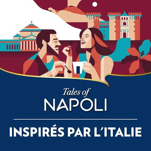 Lavazza - Lot de 2,7Kg Tales of Napoli - 6x450g - Pour les Machines à Café Automatiques, Notes de Cacao et de Caramel, Arabica et Robusta, Intensité 9/10, Torréfaction Foncée