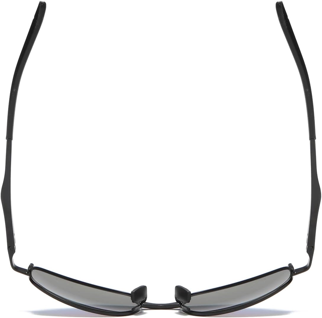 ZHILE Polarized Sunglasses Small Size Rectangular Metal Frame for Men and Women UV400 Protection - Image 5